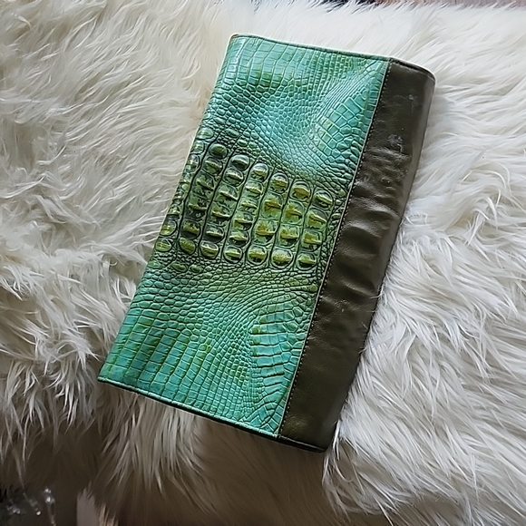 Borris Powell Leather Clutch